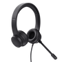 Trust Ayda Auriculares Supraaurales USB con Micrófono Negro