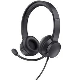 Trust Auriculares Ayda con Micrófono USB Negros