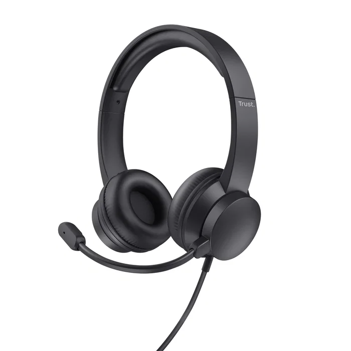 Trust Ayda Auriculares Supraaurales USB con Micrófono Negro Trust Ayda Auriculares Supraaurales USB con Micrófono Negro