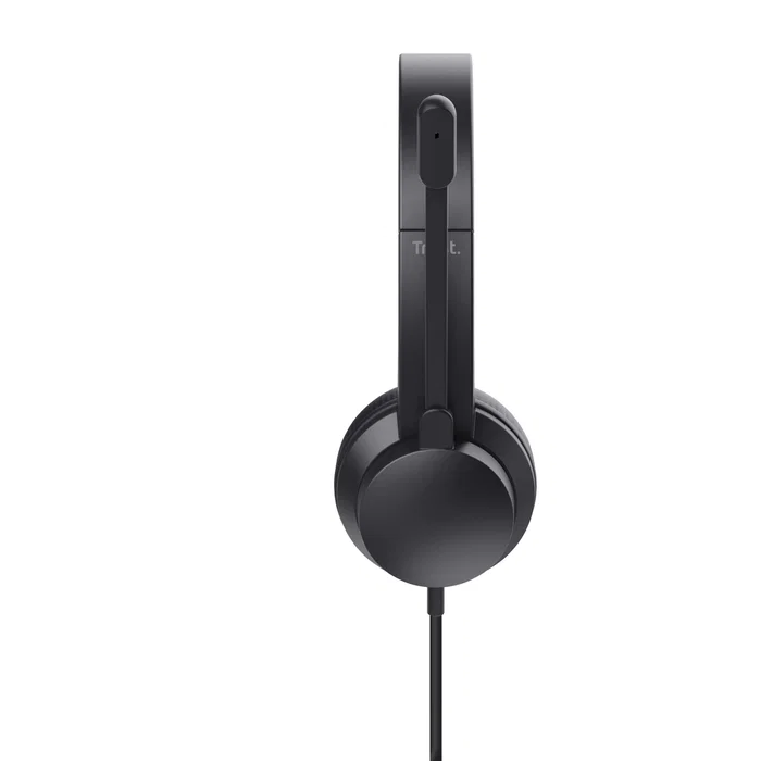 Trust Ayda Auriculares Supraaurales USB con Micrófono Negro