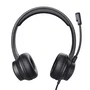 Trust Ayda Auriculares Supraaurales USB con Micrófono Negro