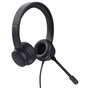 Trust Ayda Auriculares Supraaurales USB con Micrófono Negro