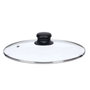 Tapa para Olla Kinvara Transparente Plateado Plata Metal Vidrio Acero Inoxidable Cristal Acero 24 cm 24,5 x 6,5 x 24,5 cm 24,5 x