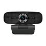 LogiLink Webcam 1080p FHD con Doble Micrófono y Ángulo de 100°, Negro
