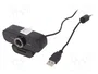 LogiLink UA0378 Webcam Full HD 1080p con Doble Micrófono Negro