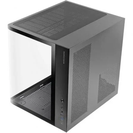 Mars Gaming Caja Gaming Semitorre ATX MC-CURV con Cristal Templado Curvo, Doble Cámara, USB-C, Compatible con Refrigeración Líquida 240mm y Fuente ATX Mars Gaming Caja Gaming Semitorre ATX MC-CURV con Cristal Templado Curvo, Doble Cámara, USB-C, Compatible con Refrigeración Líquida 240mm y Fuente ATX