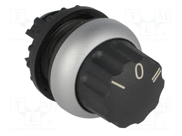 EATON ELECTRIC Interruptor rotativo RMQ-Titan 22mm negro 3 posiciones
