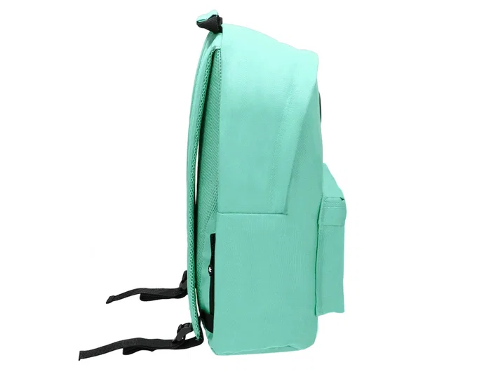 Antartik Mochila Verde Menta con Asas Acolchadas, Bolsillo para Portátil y Bolsillo Antirrobo, 310x160x410 mm