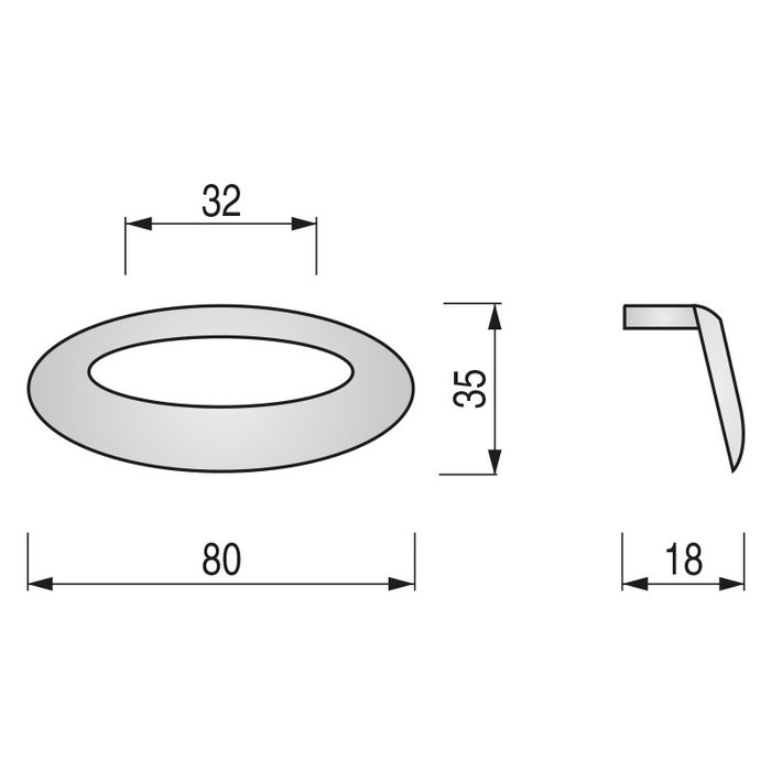 HERRAJES ALK Tirador Zamak Elegir Acabado Cromo HERRAJES ALK Tirador Zamak Elegir Acabado Cromo