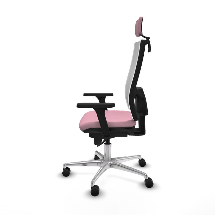 PIQUERAS Y CRESPO Silla de oficina Horna Rosa y Blanco PIQUERAS Y CRESPO Silla de oficina Horna Rosa y Blanco