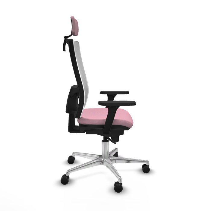 PIQUERAS Y CRESPO Silla de oficina Horna Rosa y Blanco PIQUERAS Y CRESPO Silla de oficina Horna Rosa y Blanco