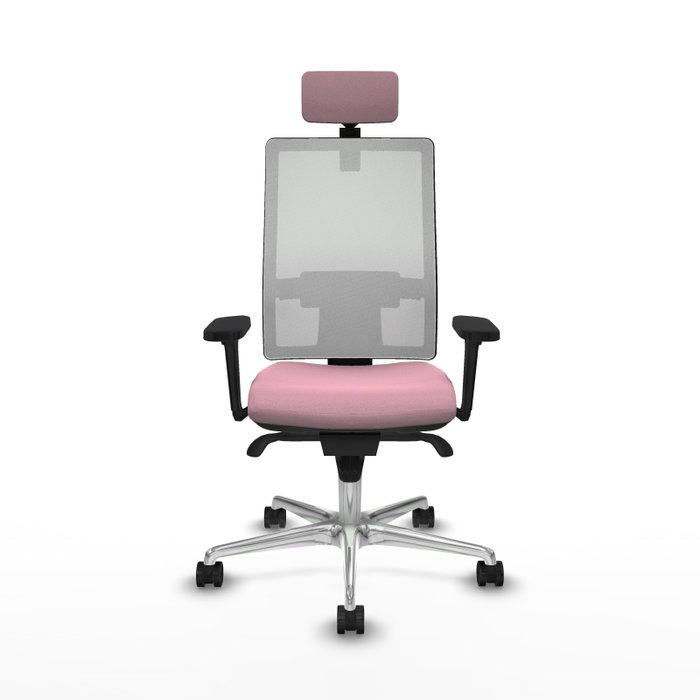 PIQUERAS Y CRESPO Silla de oficina Horna Rosa y Blanco PIQUERAS Y CRESPO Silla de oficina Horna Rosa y Blanco