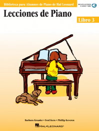 HAL LEONARD PUBLISHING, LECCIONES DE PIANO VOLUMEN 3 - HAL LEONARD PUBLISHING