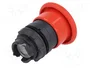 SCHNEIDER ELECTRIC Interruptor de presión Harmony XB5 rojo 22mm