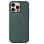 Apple Funda de silicona con MagSafe para iPhone 16 Pro Max - Lake Green