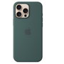 Apple Funda de silicona con MagSafe para iPhone 16 Pro Max - Lake Green