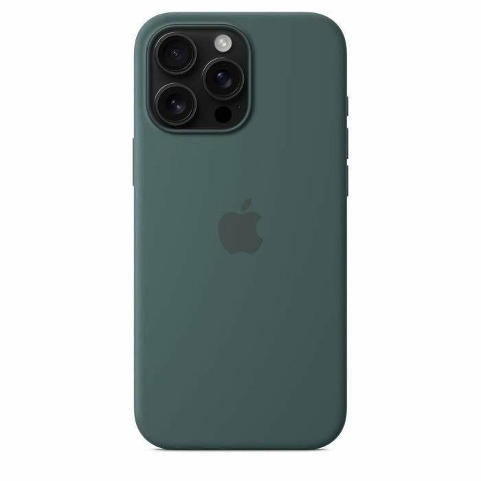 Apple Funda de silicona con MagSafe para iPhone 16 Pro Max - Lake Green