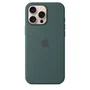 Apple Funda de Silicona con MagSafe para iPhone 16 Pro Max - Verde Lago