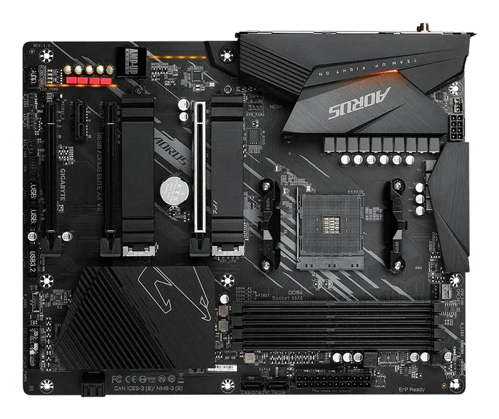 Gigabyte B550 AORUS ELITE AX V2 Black
