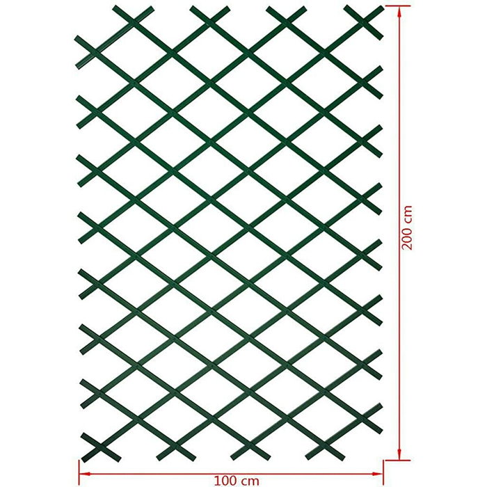 Nature Malla elástica de plástico verde - 100x200cm Nature Malla elástica de plástico verde - 100x200cm