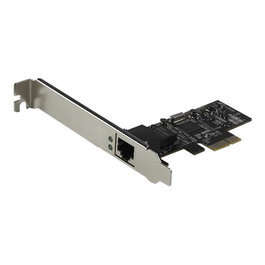 StarTech.com Tarjeta de Red PCIe x4 de 1 Puerto Ethernet 2.5GBASE-T 2.5 Gbps para Red 10/100/1000/2500 Mbps, Compatible con Windows y Linux