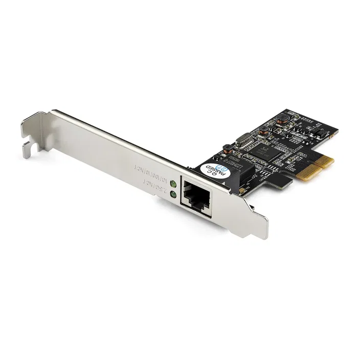 StarTech.com Tarjeta de Red Interna PCIe Gigabit Ethernet 2.5GbE 2500 Mbit/s 1 Puerto RJ-45 Chipset Realtek RTL8125 para PC - ST2GPEX - Compatible con Windows y Linux