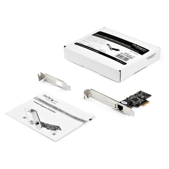 StarTech.com ST2GPEX Tarjeta de Red PCI Express 2,5 Gbps 2.5GBASE-T