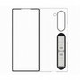 Samsung Funda Clear Grip para Z Fold6, Transparente con Agarre Ajustable y Diseño Delgado