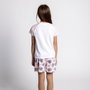 Cerdá Pijama Corto Single Jersey Stitch 10 Años Rosa