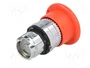 SCHNEIDER ELECTRIC Interruptor de emergencia Harmony XB4 rojo 22mm