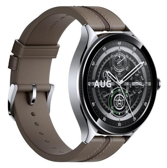 Xiaomi Watch 2 Professional Brown - Smartwatch 46 mm Plata Piel Marrón Amoled