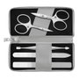 Zwilling Set de Manicura y Pedicura de 5 piezas con Tijeras para Uñas, Vegan