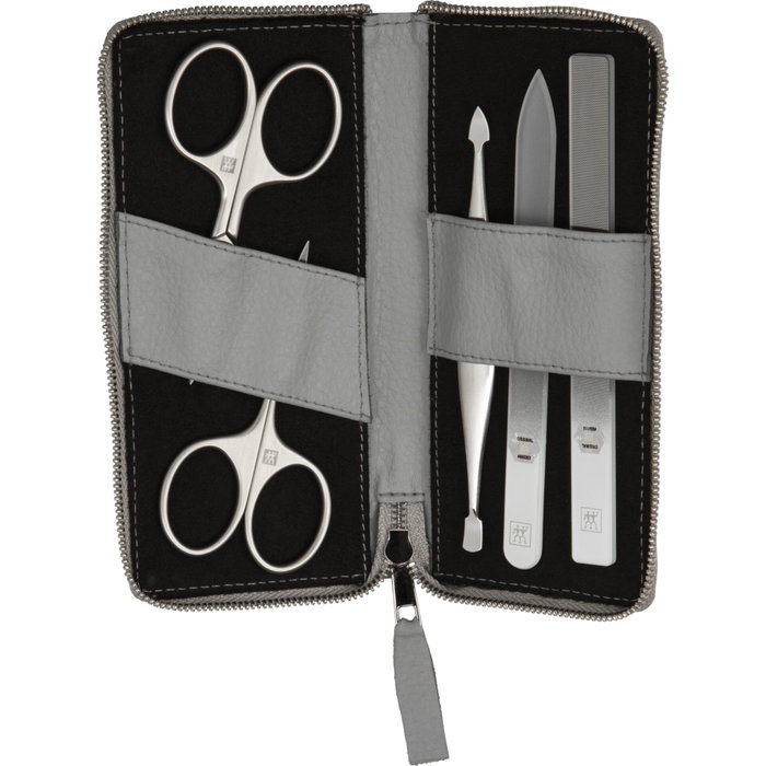 Zwilling Set de Manicura y Pedicura de 5 Piezas con Tijeras de Uñas, Vegano