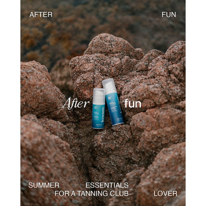 KREAM AFTER FUN After Sun Crema Prolongadora del Bronceado - Hidrata, Calma y Prolonga el Color - 150 ml KREAM AFTER FUN After Sun Crema Prolongadora del Bronceado - Hidrata, Calma y Prolonga el Color - 150 ml