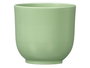 Ibergarden Maceta Vaso Redonda 14 cm de Arcilla en Color Menta Mate (Set de 6)