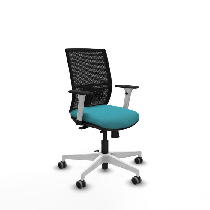 PIQUERAS Y CRESPO Silla de oficina Yunquera Turquesa y Negro PIQUERAS Y CRESPO Silla de oficina Yunquera Turquesa y Negro