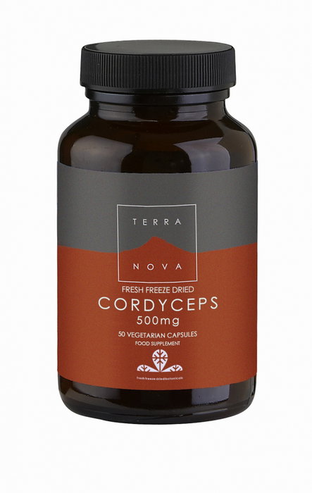 TERRANOVA Cordyceps 500 mg, 50 cápsulas TERRANOVA Cordyceps 500 mg, 50 cápsulas
