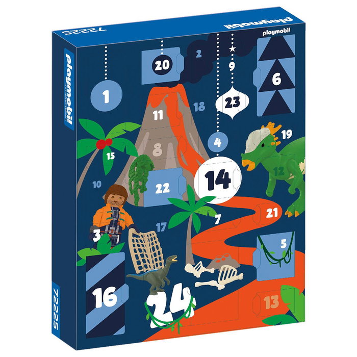 PLAYMOBIL Calendario de Adviento Expedición Dinosaurios 72225