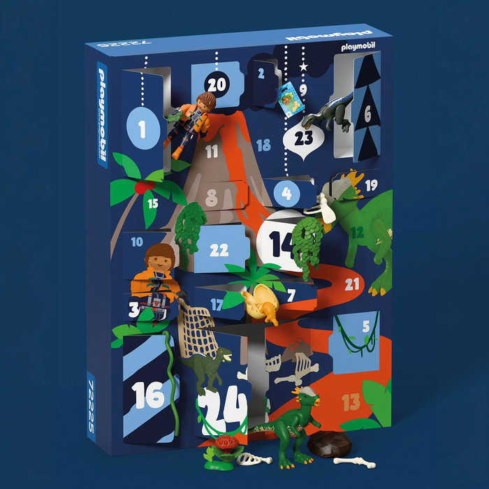 PLAYMOBIL Calendario de Adviento Expedición Dinosaurios 72225