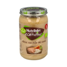 NUTRIBEN Eco Potito Pollo Corral Arroz 235Gr.+6M