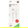 2GO 794888 Cable de Carga y Datos USB Lightning 1m Blanco - Compatible con iPhone, iPad Air
