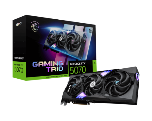 MSI GAMING GeForce RTX 5070 12G TRIO OC 12 GB GDDR7