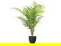 Ibergarden Planta Artificial Areca 60 cm Verde Plástico 65x77x65 cm Maceta 12.5x12.5x11 cm (Set de 6)
