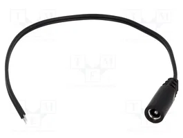 BQ CABLE Cable de alimentación CC 5,5/2,5 recto, 0,2m