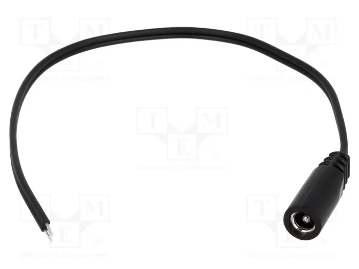 BQ CABLE Cable de alimentación CC 5,5/2,5 recto, 0,2m BQ CABLE Cable de alimentación CC 5,5/2,5 recto, 0,2m