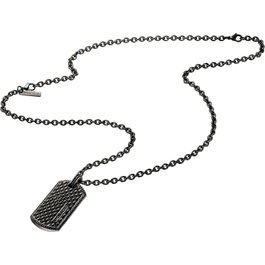 Police Colgante Lizard Necklace Antique S S14AIE01C de Acero