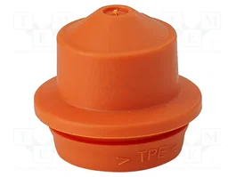 HENSEL Pasacable M20 Naranja de Elastómero Termoplástico TPE