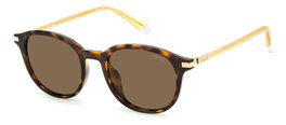 Polaroid PLD-4148-G-S-X-086 Gafas de Sol Unisex Havana con Lentes Marrones Polarizadas