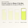 Beats Funda para iPhone 17 Pro Max con MagSafe y Control de Cámara, Lime Stone