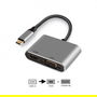Ewent EW9700 Adaptador USB-C a HDMI 4K y VGA Plug and Play
